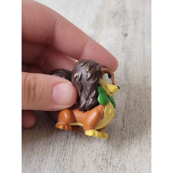 Green bow minnie pet dog fifi Disney Pixar toy figure - Picture 3 of 6